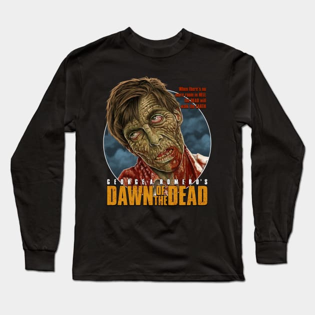 Dawn Of The Dead Long Sleeve T-Shirt by PeligroGraphics